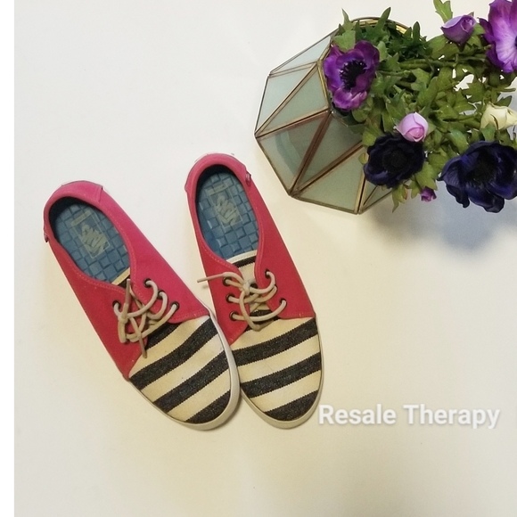 Vans Shoes - Striped Lace up Van's Sneakers